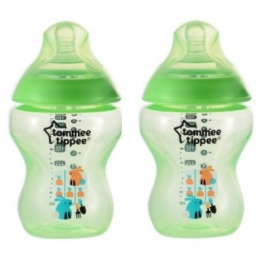 CTN BTL 260ML GREEN 2P